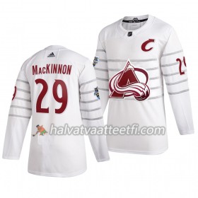 Miesten NHL Colorado Avalanche Pelipaita Nathan MacKinnon 29 Valkoinen 2020 NHL All-Star Adidas Authentic